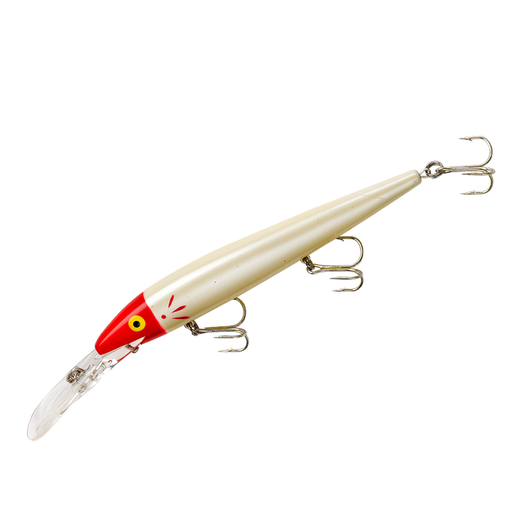 Cotton Cordell Deep Red Fin - 5'' White/Red Head