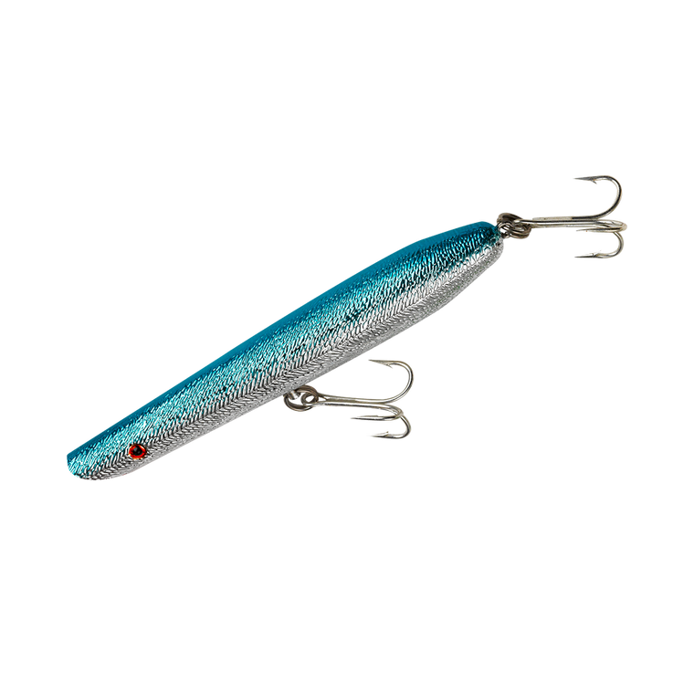 Cotton Cordell Pencil Popper - 6'' Chrome/Blue Back