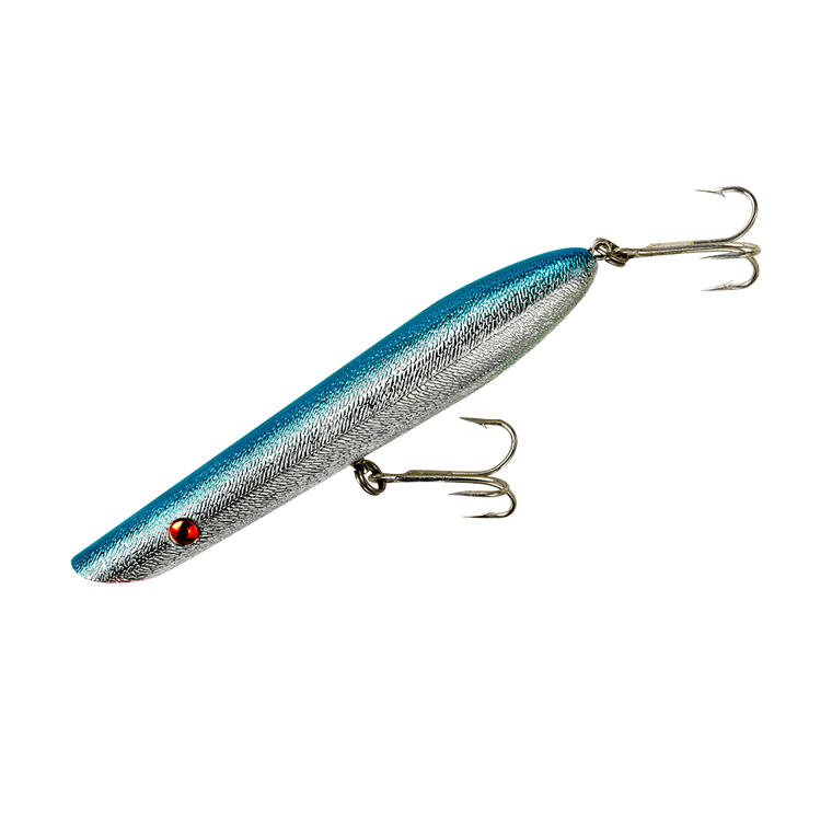 Cotton Cordell Pencil Popper - 7'' Chrome/Blue Back