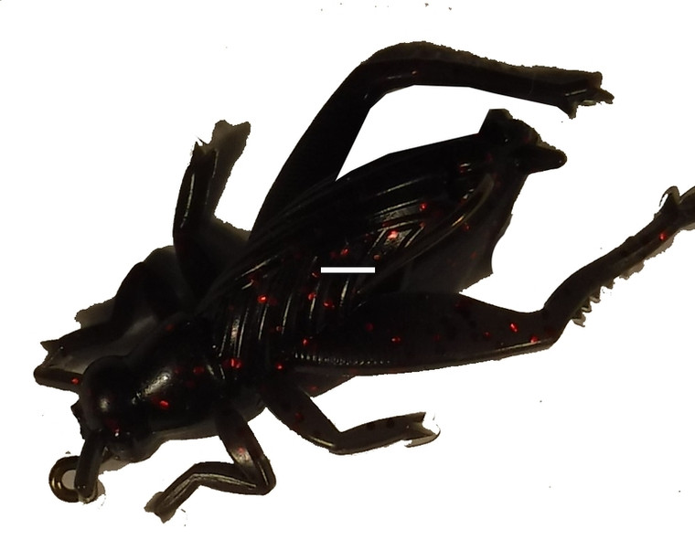 Creme Cricket - Floating - 1'' Black 2pk