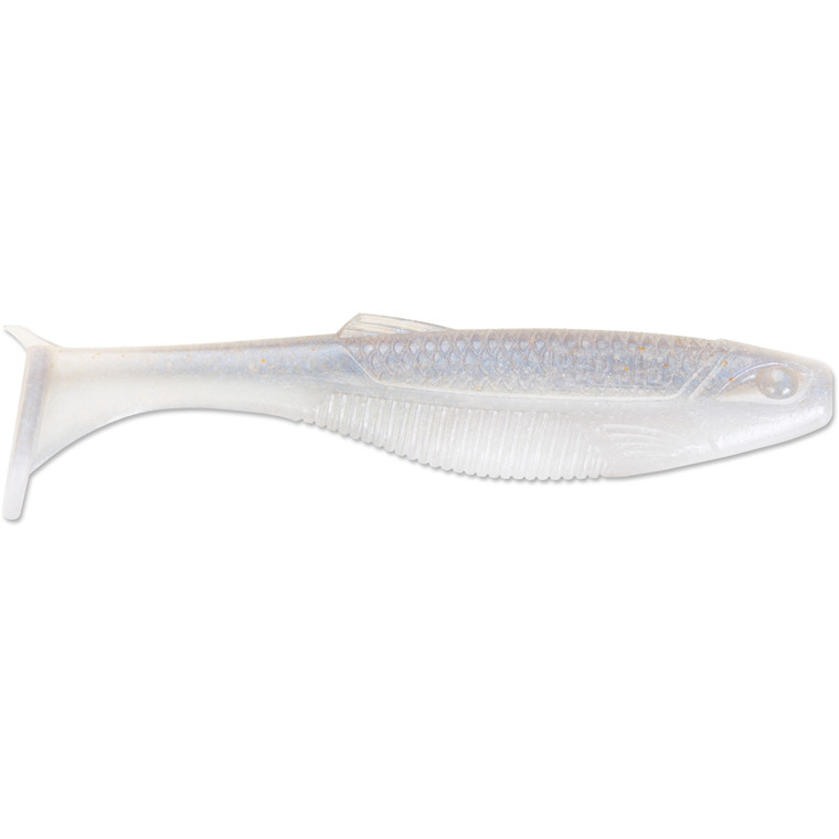 Crush City Lures - Mayor - 4'' Albino Shad 6pk