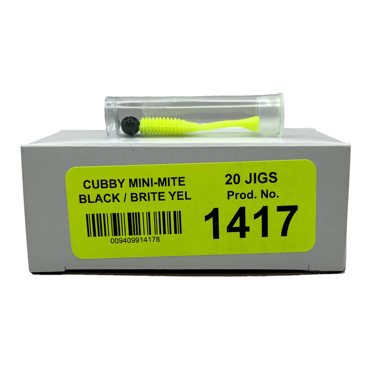Cubby MIni-Mite Refill - Blk/Yellow 20pk