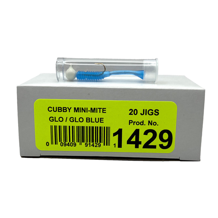 Cubby MIni-Mite Refill - Glo/Glo Blue 20pk