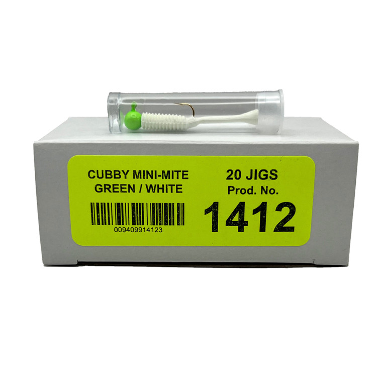 Cubby MIni-Mite Refill - Lime/White 20pk