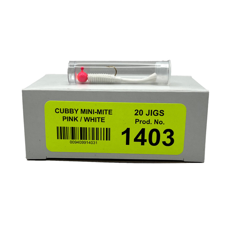 Cubby MIni-Mite Refill - Pink/White 20pk