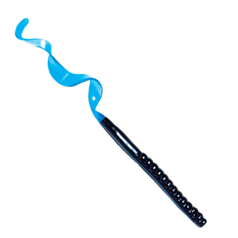 Culprit Worm 10'' - Black Blue Tail 10pk