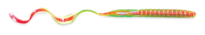 Culprit Worm 10'' - Watermelon Red Flk Core 10pk