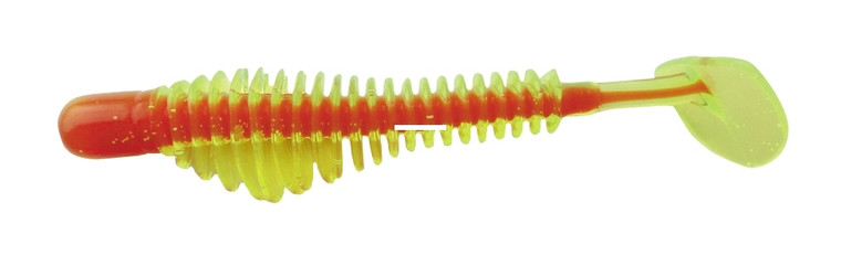 Custom Jigs - BFishin N Pulse-R - 2.45'' Chartreuse/Orange