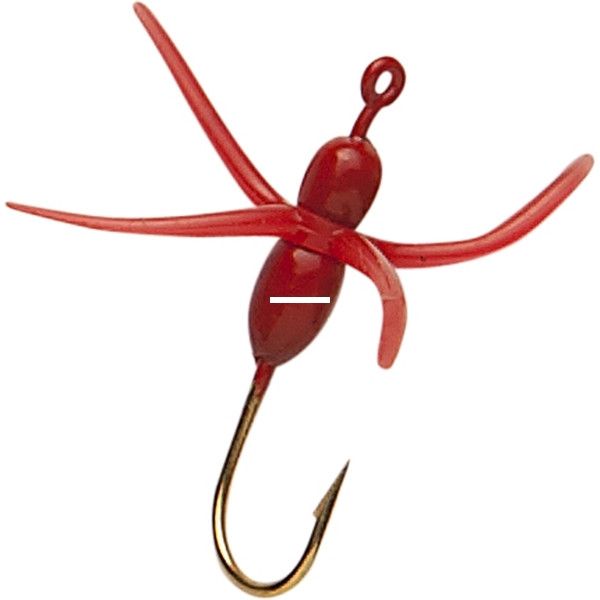 Custom Jigs - Nuclear Ant - #10 Blood Red 2pk