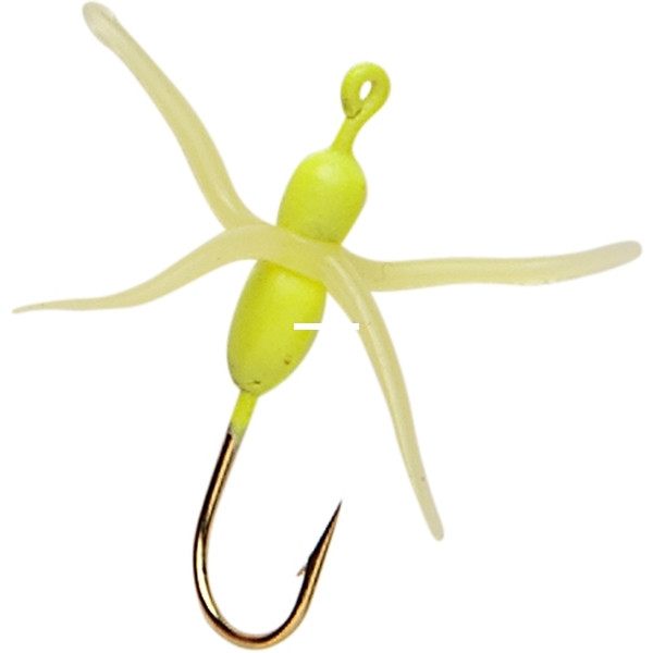 Custom Jigs - Nuclear Ant - #10 Chartreuse 2pk