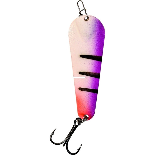 Custom Jigs - Slender Pro Glow - 1/8oz GrnGloPurTiger;Nkl 1pk