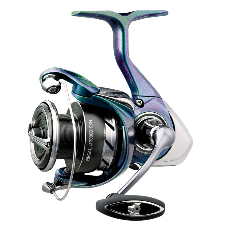 Daiwa Reel Regal LT Spin - R/L 6BB+1 6.2 - 1 20/160 8.5oz - RGLT4000D-CXH-B