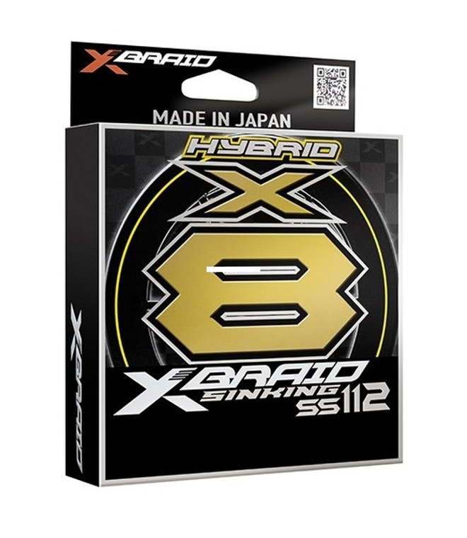 Daiwa XBraid Sinking SS112 - 165 yd Yellow 30 lb