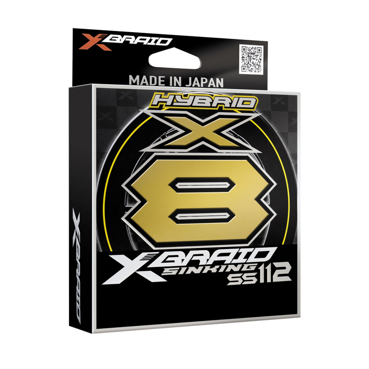 Daiwa XBraid Sinking SS112 - 175 yd Yellow 20 lb