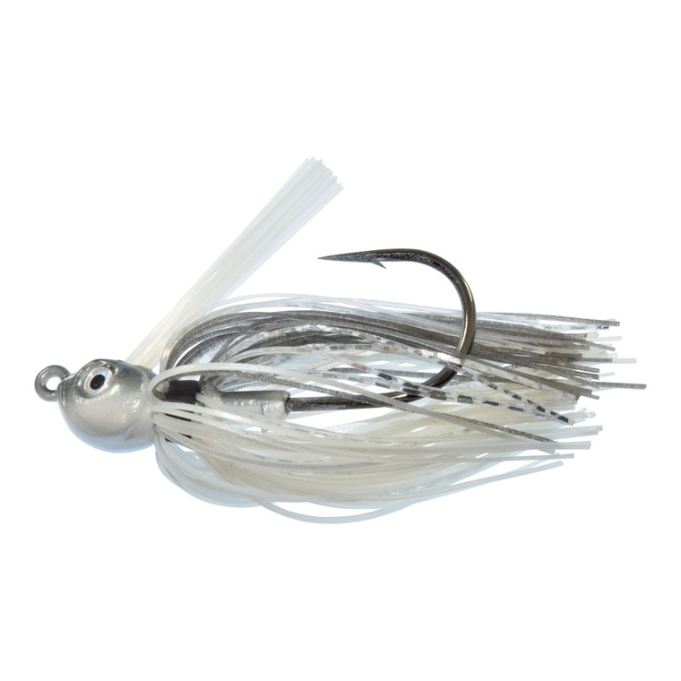 Dirty Jigs - California Swim Jig - 3/8oz Pearl Ghost Shiner