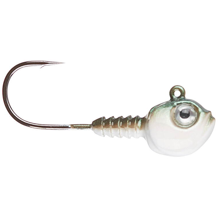 Dirty Jigs - Guppy Head - 3/8oz Tennessee Shad 3pk