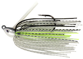Dirty Jigs - No-Jack Swim Jig - 3/8oz Chartreuse Shad 1pk