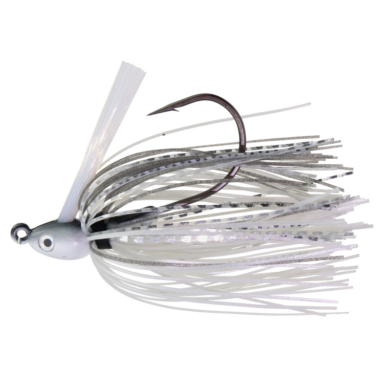 Dirty Jigs - Original Swim Jig - 1/2oz Pearl Ghost Shiner 1pk