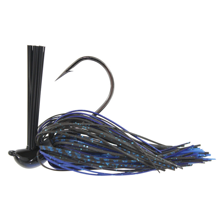 Dirty Jigs - Tour Level Pitchin' Jig - 3/8oz Black & Blue 1pk
