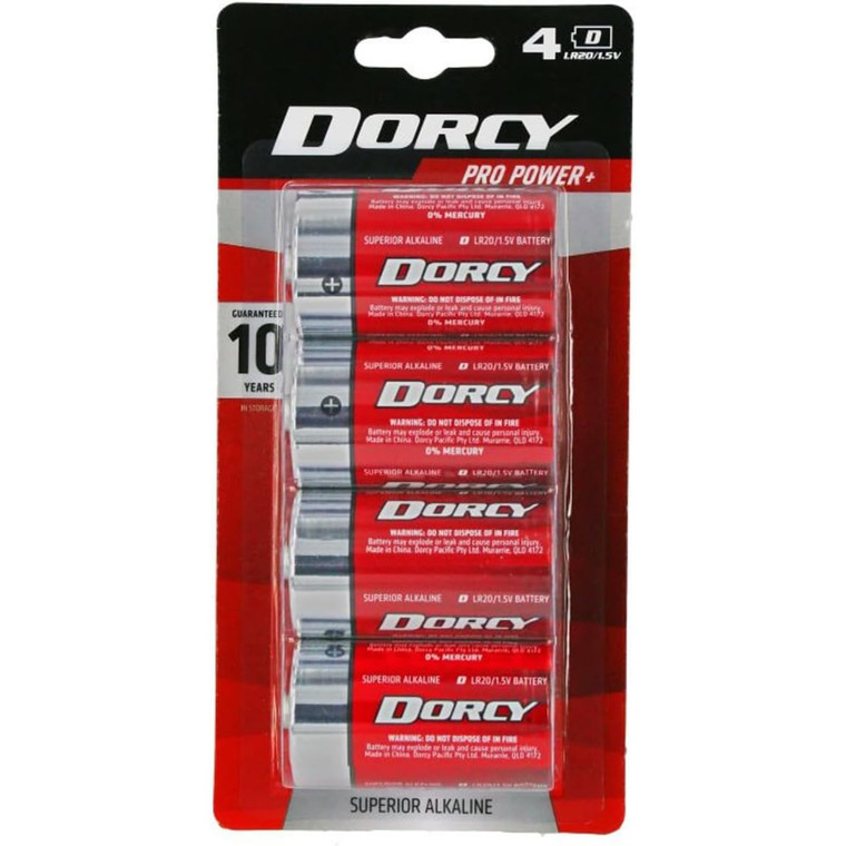 Dorcy Mastercell - Alkaline D 4cd