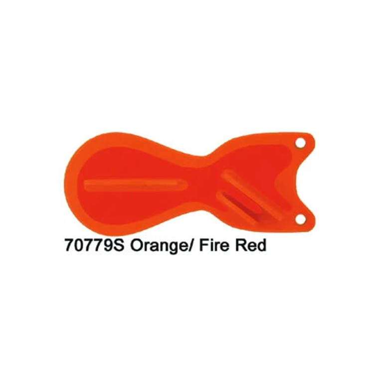 Dreamweaver Lures - Spindoctor - 6'' Orange; Fire