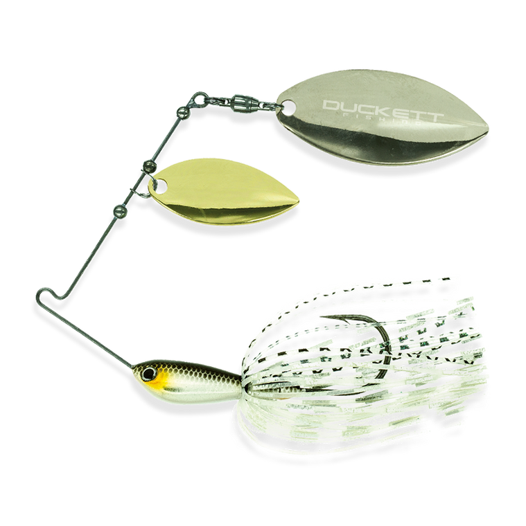 Duckett BD Water Slash DW - 3/8oz W/W Chrome;Baitfish