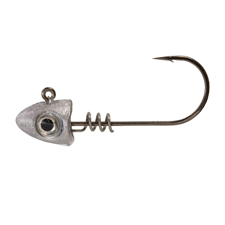 Duckett Subtle Head - 3/8oz 3/0 Unpainted 4pk