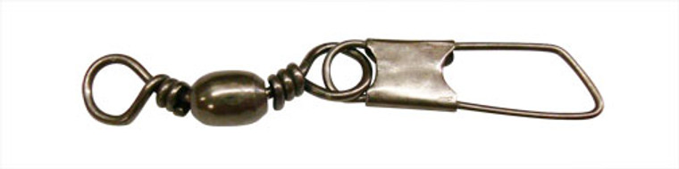 Eagle Claw - Barrel Swivel/Safety Snap - #10 Black 7pk