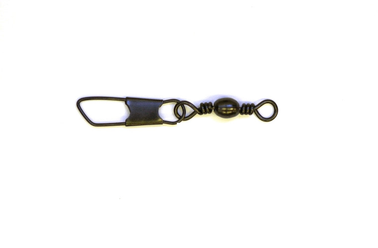 Eagle Claw - Barrel Swivel/Safety Snap - #14 Nickel 12pk