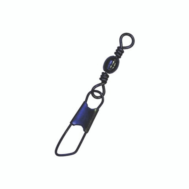 Eagle Claw - Barrel Swivel/Safety Snap - #16 Black 7pk