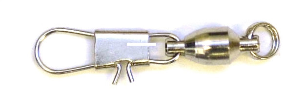 Eagle Claw - BB Swivel/Intlk Snap - #1 Nickel 3pk