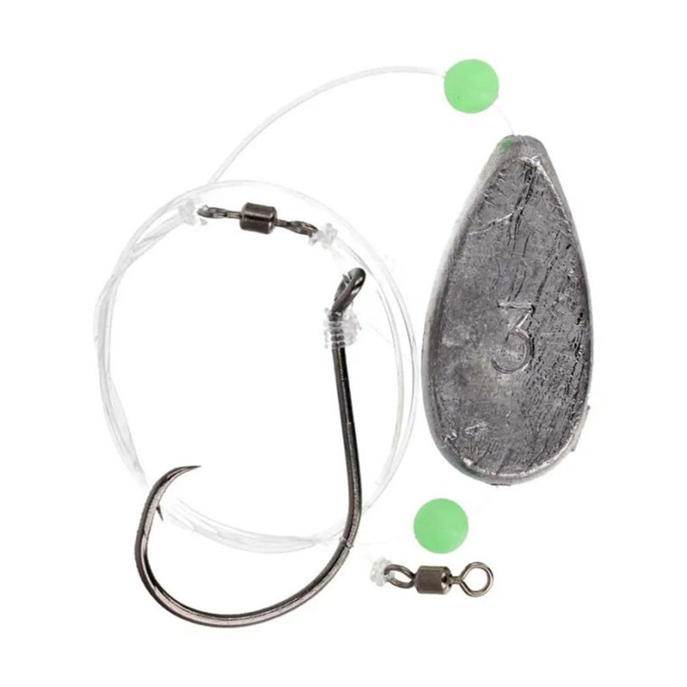 Eagle Claw - Cat Claw REagle Claw - dy Rig - 50# Mono 4/0 2oz Black - CCRR2-4/0