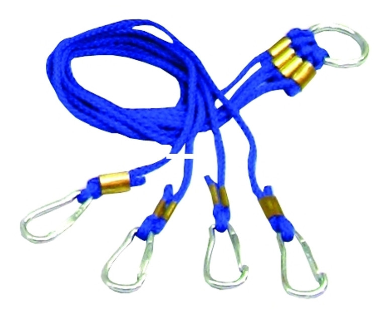 Eagle Claw - Crab Ring Harness - Blue 4 Arm