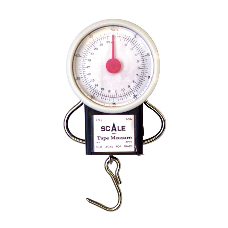 Eagle Claw - Dial Scale; Tape MEagle Claw - sure - 50 lb Digital Scale