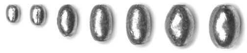 Eagle Claw - Egg Sinker - 1.25oz LEagle Claw - d 2pk
