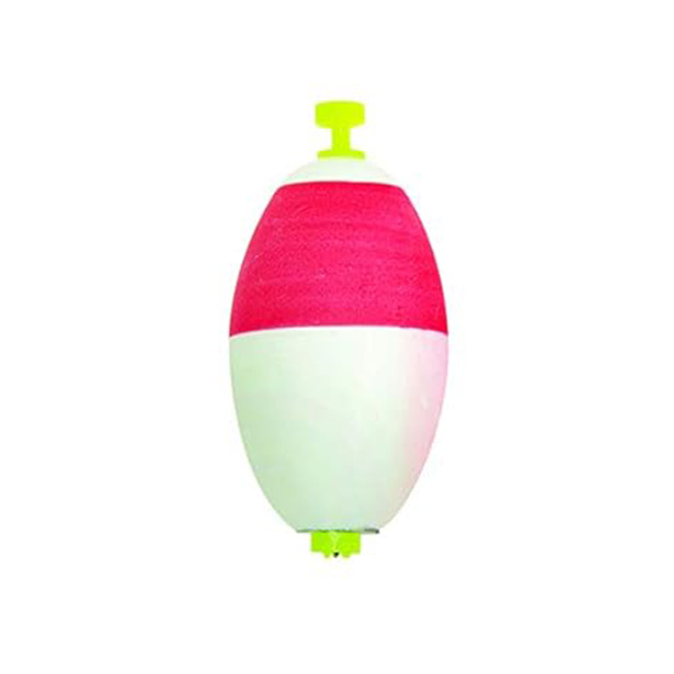 Eagle Claw - Foam Float - Weighted - Oval 2.5'' Red/White 2pk