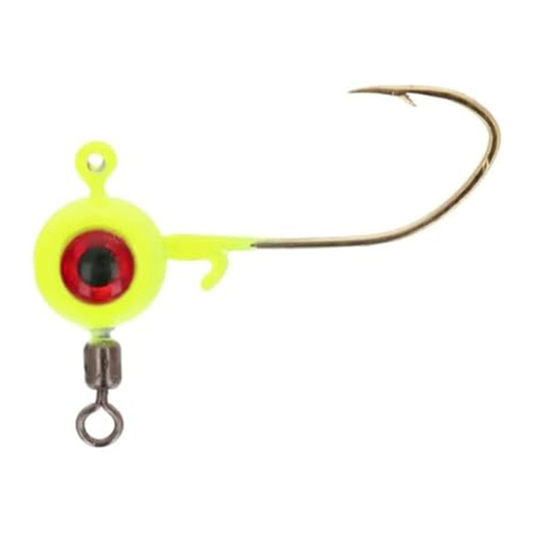 Eagle Claw - Ladder Jig; Pwrlt Swivel - 1/32oz Alien 10pk