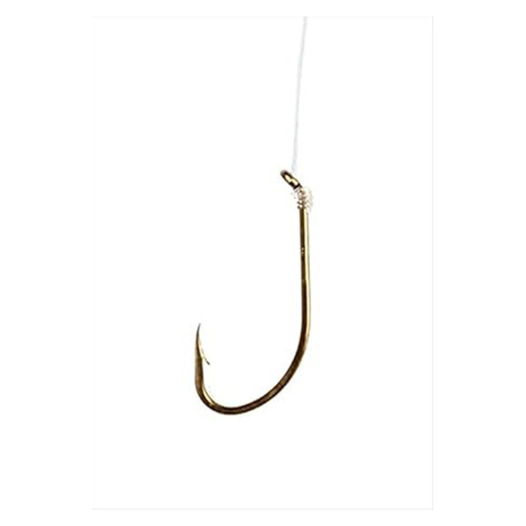 Eagle Claw - Plain Shank - #4 Gold 6pk