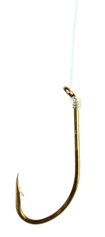 Eagle Claw - Plain Shank Snells - #1 Bronze 6pk