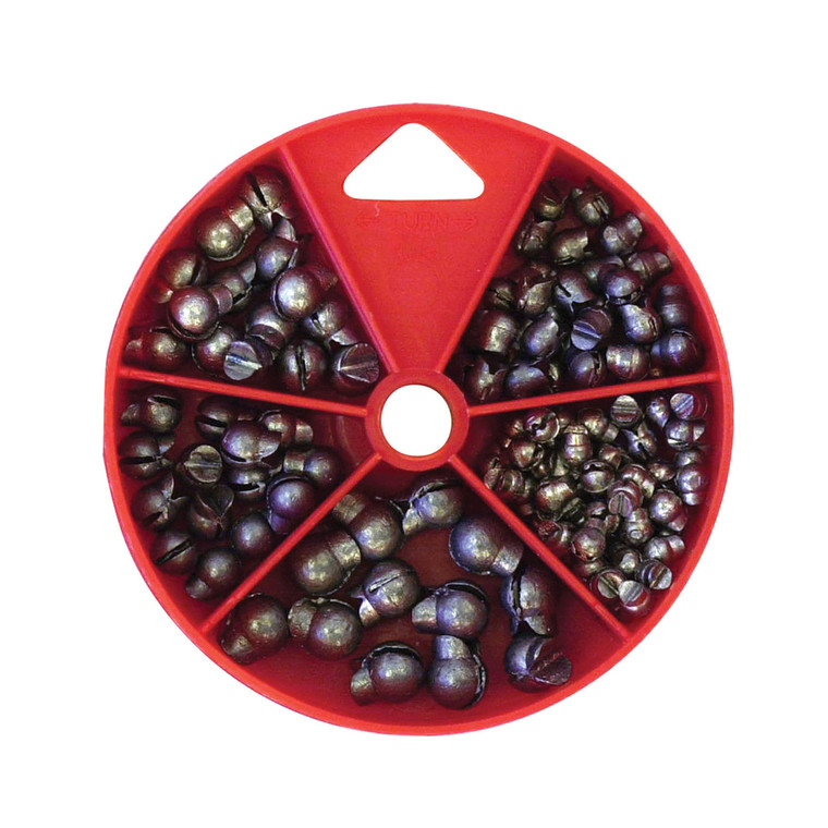 Eagle Claw - Removable Split-Shot Asst - LEagle Claw - d 124pc