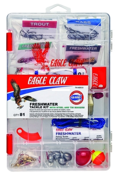 Eagle Claw - Tackle Kit - FW LEagle Claw - d Alt Weights 81pc