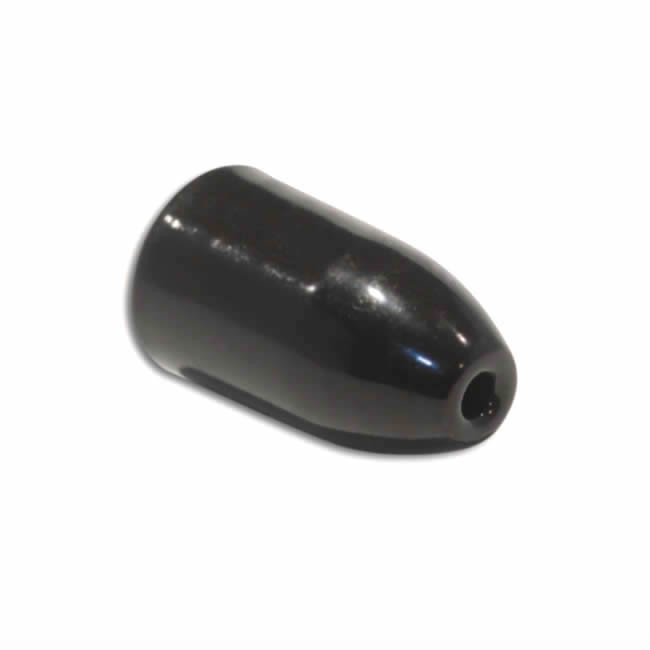 Elite Tungsten Worm Weight - 1/4 Black 3pk