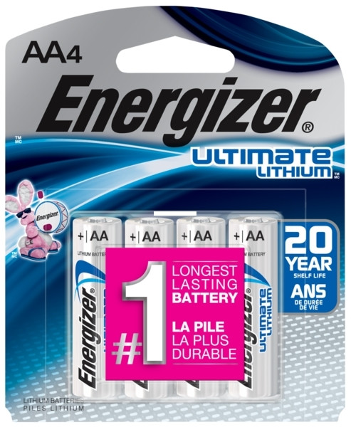 Energizer ULT Lithium - Battery AA 4pk