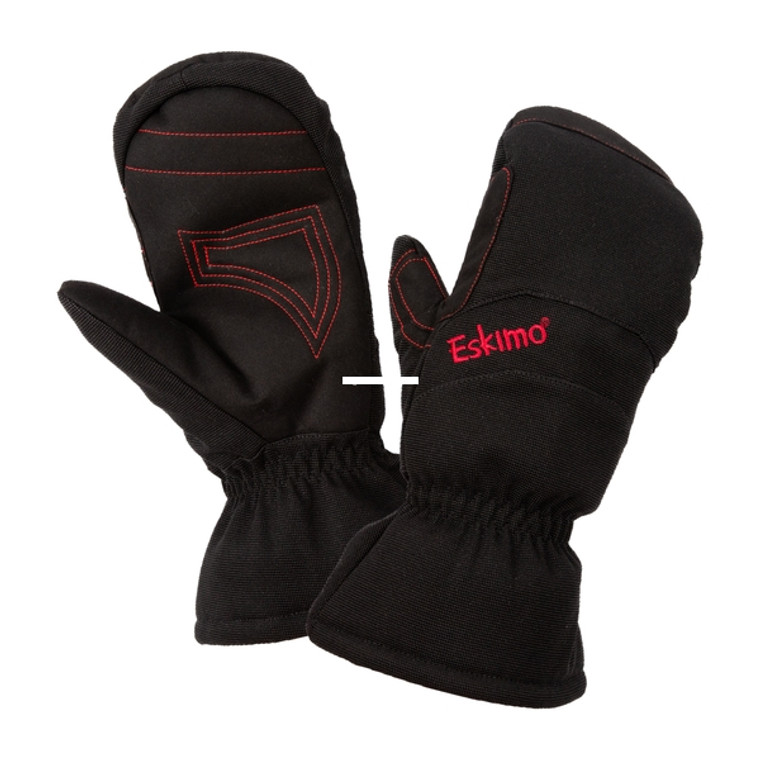 Eskimo Hole Hopper Mitts - Black Ice XL/XXL
