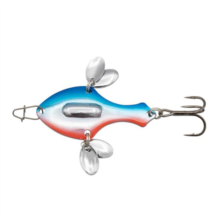 Eurotackle Spade Blade - 1/4oz Blu Chrm - 402104