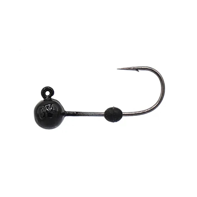 Eurotackle Tungsten Head - 1/32oz #6 Blk - 600