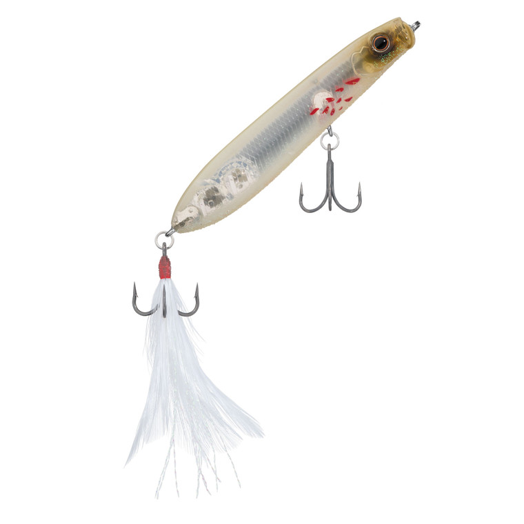 Evergreen SB Topwater - Bleeding White