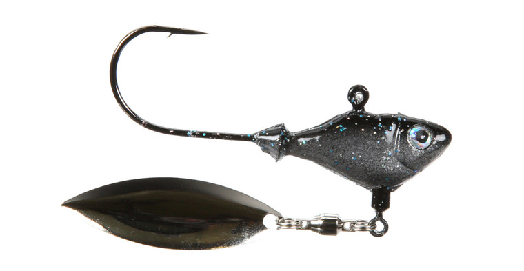 SHL Fish Head Spin - 3/8oz Smokin Shad