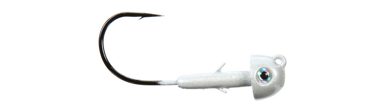 SHL Fish Head V Lock SB Head - 3/16oz Pearl White