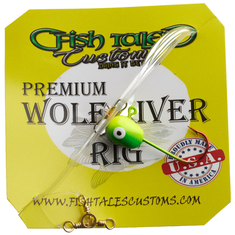 FishTales Wolf River Rig - Float Jig Ftigr